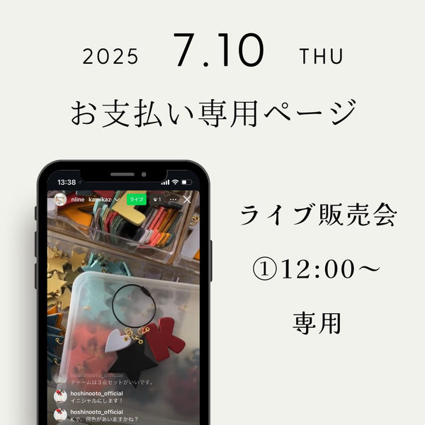 お支払い専用ページ【@nrmy_iiqs様】12:00～の方