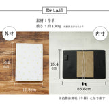 hoshinootoブランド/本革 手帳カバー（文庫サイズ）星シリーズ　[名入れ不可]