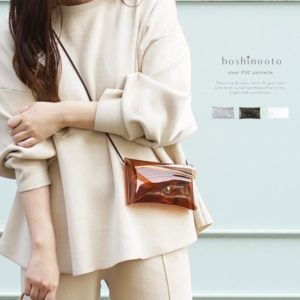 hoshinooto/ PVCクリア スマホポーチ［Kitos-キートス-］