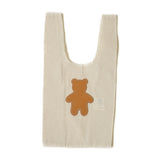 hoshinooto/くまちゃんマルシェバッグ（Sサイズ）　［名入れ可］