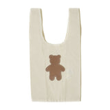 hoshinooto/くまちゃんマルシェバッグ（Sサイズ）　［名入れ可］