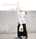 hoshinooto/くまちゃんマルシェバッグ（Sサイズ）　［名入れ可］