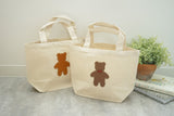hoshinooto/くまちゃん ミニトートバッグ　［名入れ可］