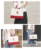 hoshinooto/くまちゃん　レッスンバッグ [名入れ可]