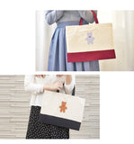 hoshinooto/くまちゃん　レッスンバッグ [名入れ可]