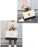 hoshinooto/くまちゃん　レッスンバッグ [名入れ可]