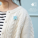 hoshinooto/本革 ブローチ 北欧［Columba-コルンバ］