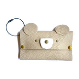 hoshinooto/本革 くまちゃんティッシュケース