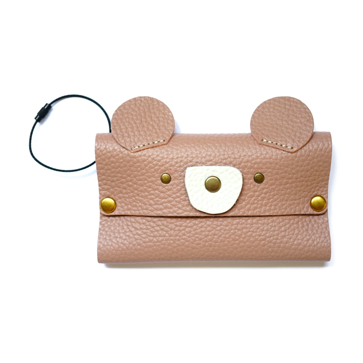 hoshinooto/本革 くまちゃんティッシュケース