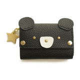 hoshinooto/本革 くまちゃんmini財布