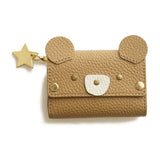 hoshinooto/本革 くまちゃんmini財布