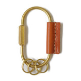 jour7[ジョルセ] /栃木レザー カラビナ・キーリング[rond-ロン-]　[名入れ可]