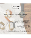 jour7[ジョルセ] /栃木レザー カラビナ・キーリング[rond-ロン-]　[名入れ可]