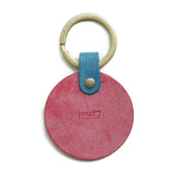 jour7[ジョルセ] / ロロマ 丸キーリング・ネームタグ・キーホルダー [uni-ユニ] ［名入れ可］