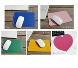 FOOTANブランド/本革マウスパッド [長方形・ハート]