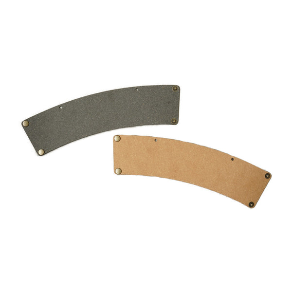 NaturalBasicブランド/革コーヒーカップホルダー（ドイツ製リサイクルレザー使用）