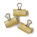 【10個セット】Natural Basicブランド/本革 ダブルクリップカバー