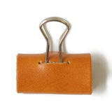 Natural Basicブランド/本革 ダブルクリップカバー