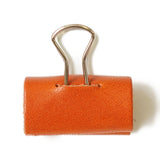 Natural Basicブランド/本革 ダブルクリップカバー