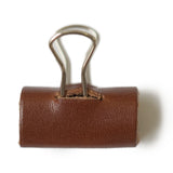 Natural Basicブランド/本革 ダブルクリップカバー