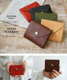 FOOTAN PREMIUM/栃木レザー コンパクト財布[WARKEN] ［名入れ可］