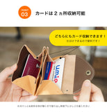 FOOTAN PREMIUM/栃木レザー コンパクト財布[WARKEN] ［名入れ可］