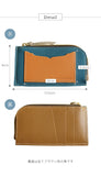 Natuca.ブランド/本革フラグメントケース［L-.ttle-エルトル] カードポケット付き