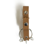 Natuca.ブランド/本革キーホルダー・キーリング ［DITO-ディート] スマホスタンド機能付き