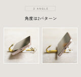 Natuca.ブランド/本革キーホルダー・キーリング ［DITO-ディート] スマホスタンド機能付き