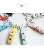 Natuca.ブランド/本革キーホルダー・キーリング ［DITO-ディート] スマホスタンド機能付き