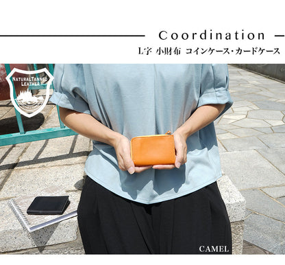 ジーンズ（栃木レザー）/L字コイン・カードケース　selectシリーズ