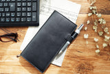 栃木レザー/手帳カバー（バタフライストッパー) 【weeksサイズ】