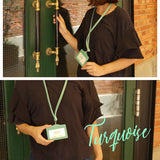 ヌメ革（姫路レザー）/ネックストラップ　selectシリーズ