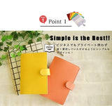 ティーポ（姫路レザー）/手帳カバー（文庫サイズ）　selectシリーズ［名入れ可］