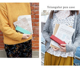 ティーポ（姫路レザー）/三角ペンケース　selectシリーズ［名入れ可］